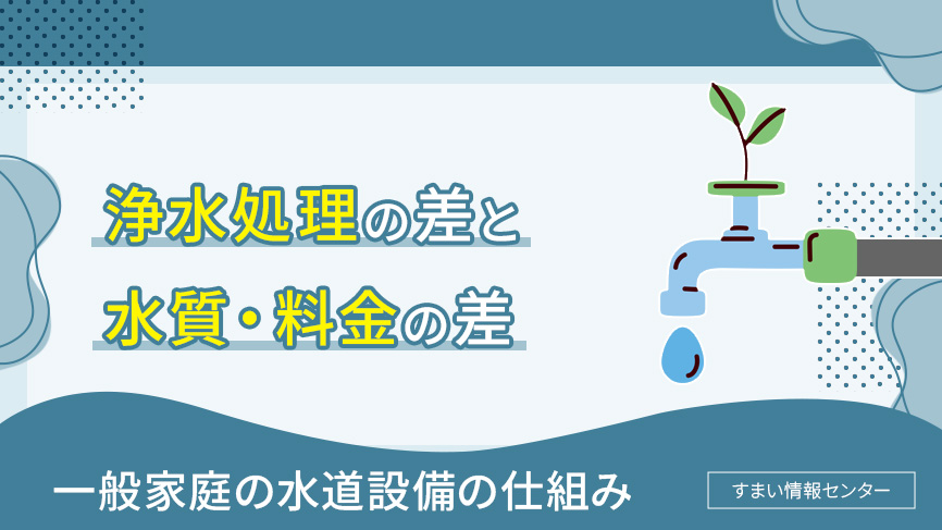 浄水処理の差